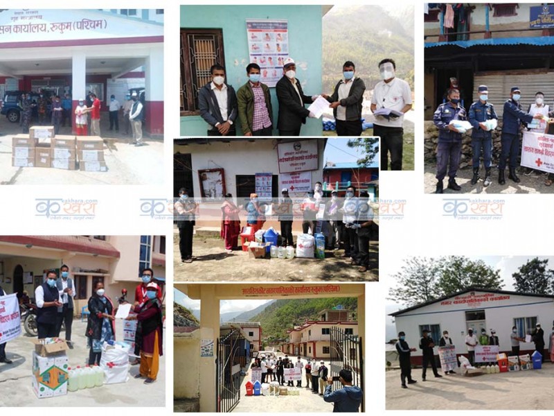 ६ वटै स्थानीय तहलाई रेडक्रसको सहयोग 